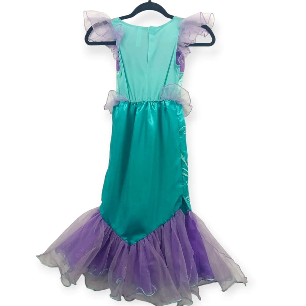 Disney The Little Mermaid Ariel Costume Dress Halloween Girls Size Small (4-6) - Picture 5 of 10